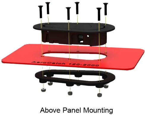 AeroCatch - 120-2100 - Above panel locking-3