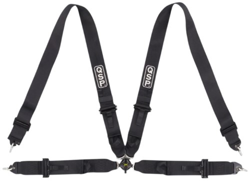 QSP 4-Point Racing Harness - 3/3 - NON FIA - Black