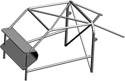 OMP Roll Cage - BMW SERIES 1 E87 4 doors >09/04
