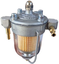 Malpassi Filter King 67 mm - FPR004 - Fuel Filter and Pressure Regulator with Glass Bowl