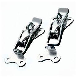 Grayston metal clasp with padlock eye (Chrome)