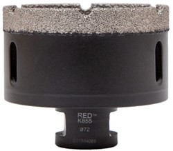 KGS RED K855 - M14 Diamantboor Droog 72 mm