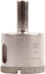 KGS RED K857 - Diamantboor Nat 35 mm