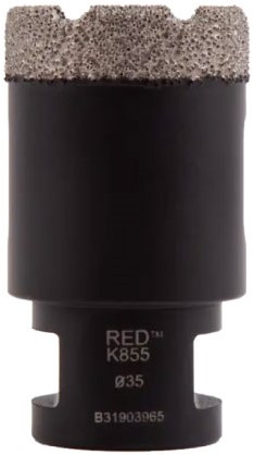 KGS RED K855 - M14 Diamantboor Droog 25 mm