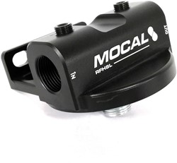 Mocal Billet remote filterhead 3/4 UNF - L to R