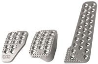 OMP SET 3 ALU RACING PEDALS SILVER-2