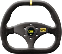 OMP Kubi Black sports steering wheel - touring car steering wheel - Black