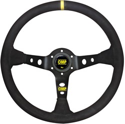 OMP Corsica 330 sports steering wheel - 330 mm - Black