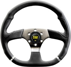 OMP Cromo sports steering wheel - 350 mm - Black