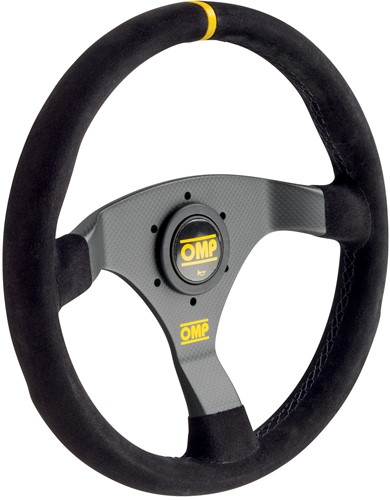 OMP 320 Carbon S sports steering wheel - 320 mm - Black