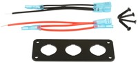 QSP - Panel Black for 3 switches QSP - Panel Black for 3 switches