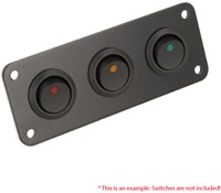 QSP - Panel Black for 3 switches QSP - Panel Black for 3 switches-2