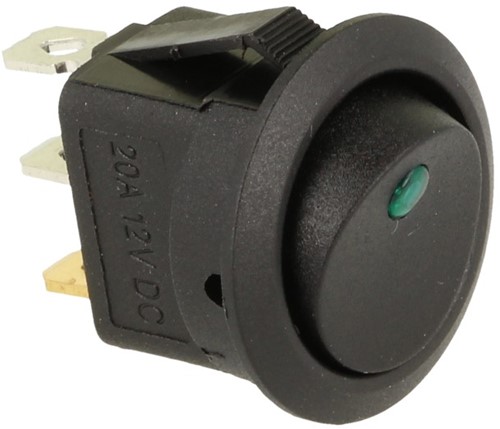 QSP - Switch voor paneel - Groen led