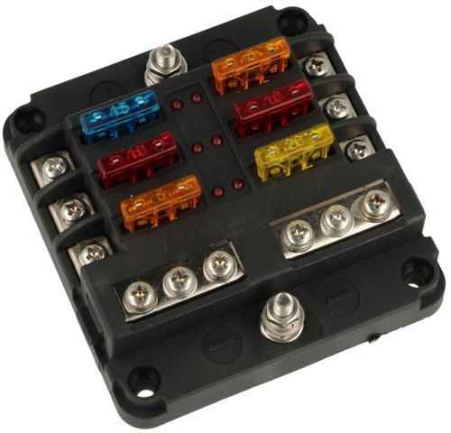 QSP - 6-voudige zekeringkast incl. zekeringen-2
