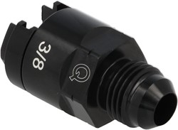 QSP fuel line adapter 9.52 mm - AN8 male