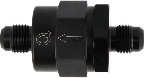 QSP terugslagklep male AN6 - AN6 QSP check valve male AN6 - AN6-2