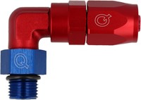 QSP slang adapter 90° (AN6) - O-ring (AN6)