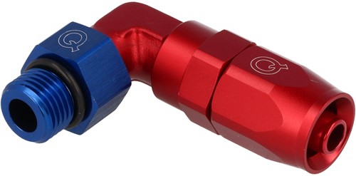 QSP slang adapter 90° (AN6) - O-ring (AN6)-2