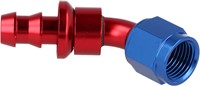 QSP slang adapter push-on 45° AN4 QSP hose adapter push-on 45° AN4-2