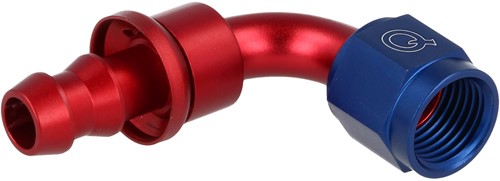 QSP slang adapter push-on 90° AN4 QSP hose adapter push-on 90° AN4-2