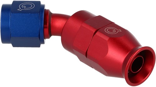 QSP slang adapter PTFE 45° AN4 QSP hose adapter PTFE 45° AN4-3