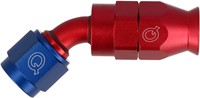 QSP slang adapter PTFE 45° AN4 QSP hose adapter PTFE 45° AN4