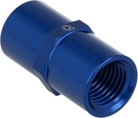 QSP aluminum adapter female 1/8 NPT - 1/8 NPT QSP aluminum adapter female 1/8 NPT - 1/8 NPT
