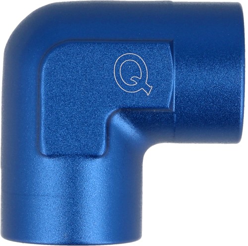 QSP aluminium koppelstuk 90° female 1/8 NPT QSP aluminum coupling piece 90° female 1/8 NPT-2