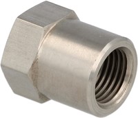 QSP brake locator RVS 14 mm hex M10 x 1,0 mm QSP brake locator stainless steel 14 mm hex M10 x 1.0 mm