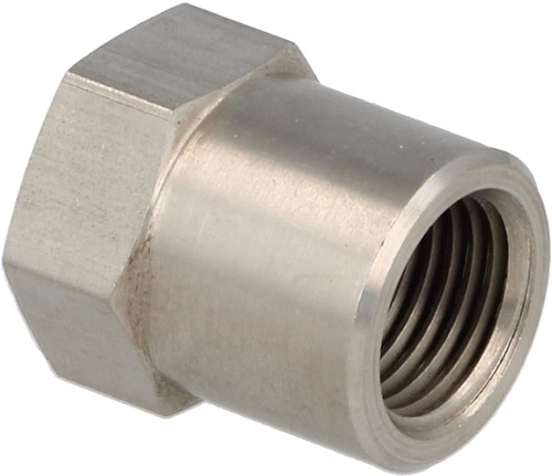 QSP brake locator RVS 14 mm hex M10 x 1,0 mm QSP brake locator stainless steel 14 mm hex M10 x 1.0 mm