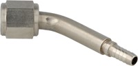 QSP krimp slang adapter female concave 45° AN3