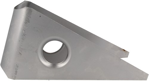 Stalen gusset - open - 30°