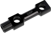 QSP brandstofrail - 12 mm - Zwart QSP Fuel rail - Outlet - 12 mm - Black