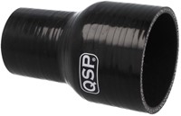 QSP Silicone hose reducer  - fuel and oil resistant - 57-51 mm - Black-2