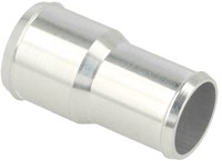 QSP aluminium verloop recht - 22-18mm