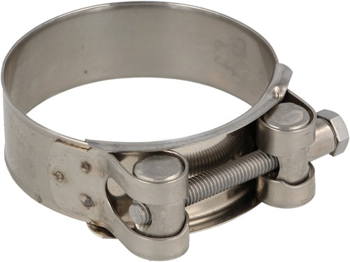 RVS slangklem - T-bout - 68-73 mm-2