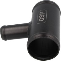 QSP aluminum T-piece - 45 mm (25 mm connection) - Black-2