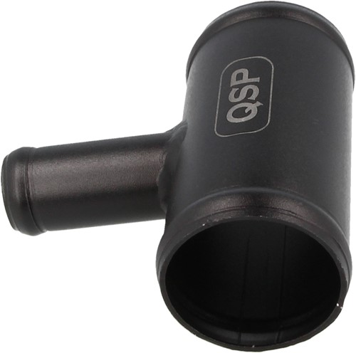 QSP aluminum T-piece - 38 mm (25 mm connection) - Black-2