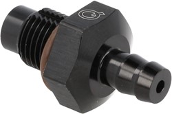 QSP Terugslagklep male / hose D06 - 9,5 mm