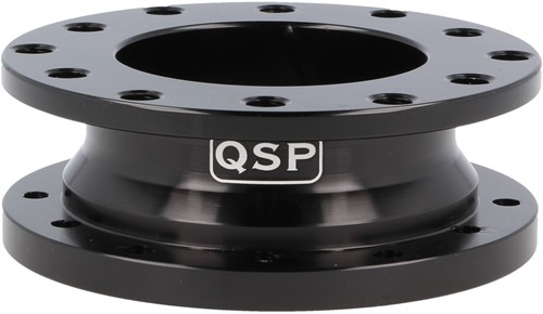 QSP Steering wheel hub extender - 30 mm - Black QSP Steering wheel hub extender - 30 mm - Black