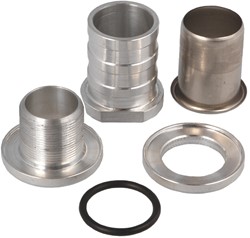 QSP self-closing fitting 25 mm aluminum