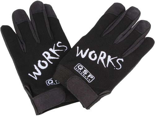 QSP Works work glove - Black - Size S QSP Works work glove - Black - Size S-3