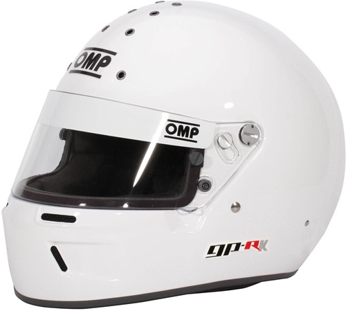OMP GP-R Snell-K 2020 karting helmet - White - Size XXS OMP GP-R Snell-K 2020 karting helmet - White - Size XXS