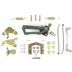 Weber LP1000 - DCOE gasklepbedieningsset enkele kabel - Bovenmontage