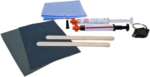 Beltraco Reparatieset - Lichtgrijs 1411 (RAL 7035) - 2 gram-2