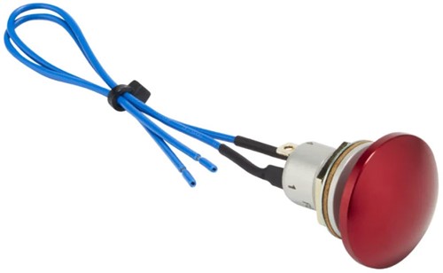 Cartek Battery Isolator GT/XR External Kill Button - Rood Metaal