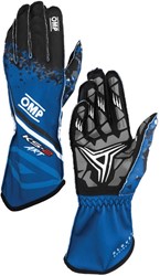 OMP KS-X Art - kart handschoenen My2025 - Blue / Black