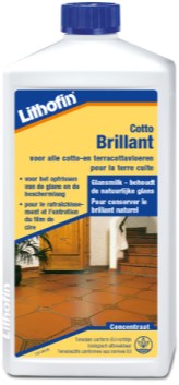 Lithofin Cotto Glansmilk Brillant - 1L Lithofin TC Cotto Ever-Sheen - 1L