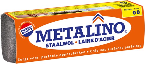 Metalino Steel wool grade 00 - 200g Metalino Steel wool grade 00 - 200g