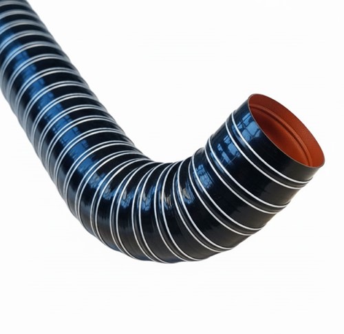 2-ply Ducthose Silicone/Fiberglass - ID= 102mm - Black